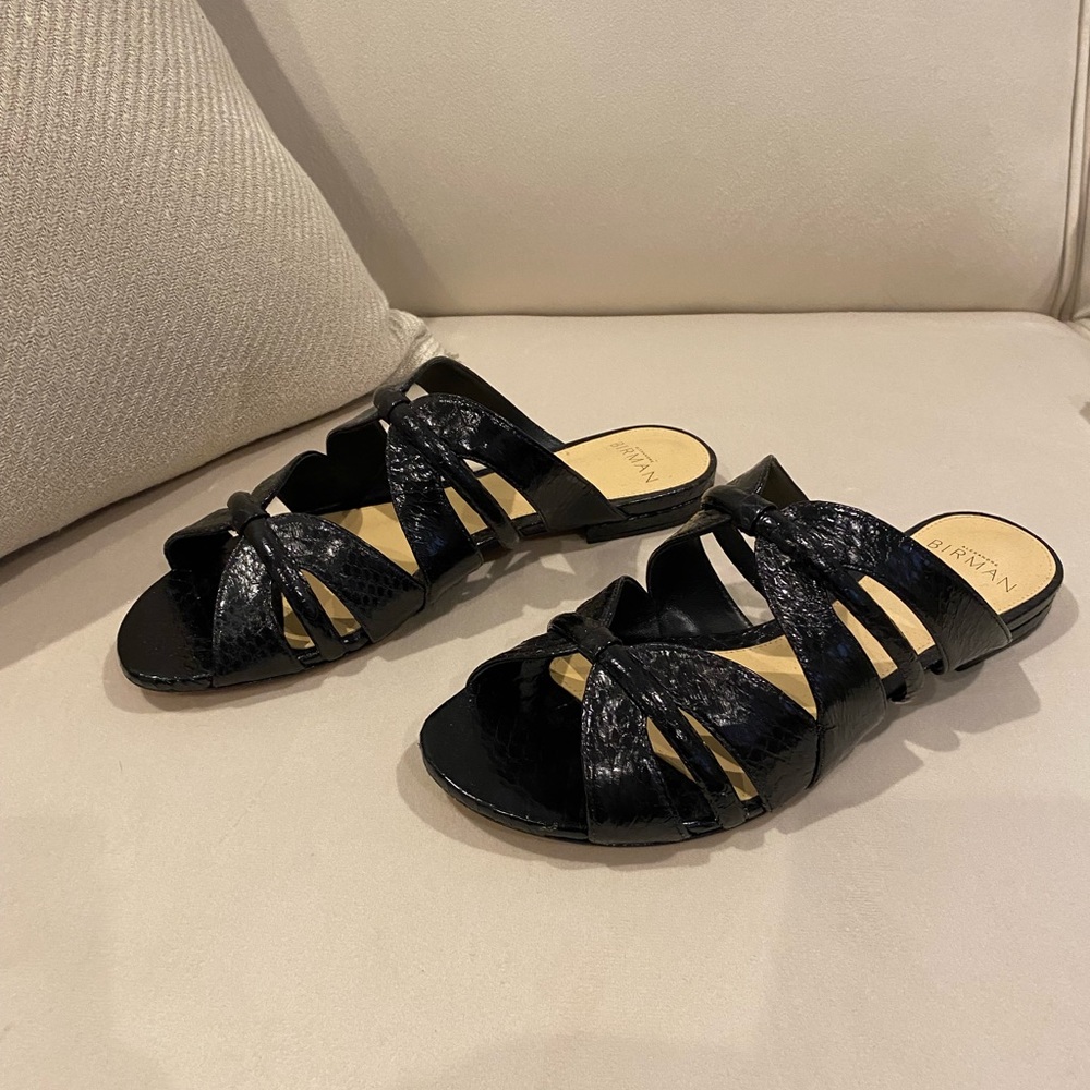 Brand New Alexandre Birman Python Snakeskin Sandals size 36